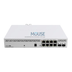 MIKROTIK SWITCH CLOUD SMART CSS610-8P-2S+IN POE