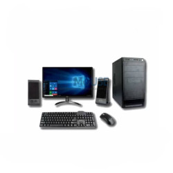 PC E-TECH CORPORATE CI3 10100F/8G/1TB/DVD/W10P/20''