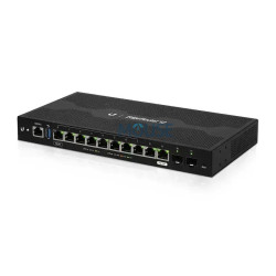 UBIQUITI SWITCH ER-12-BR 10PORT+2SFP POE IN/OUT