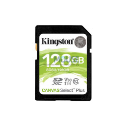 MEM KINGSTON SD 128GB SDS2/128GB 100 CANVAS SELECT PLUS SDXC CLASS 10