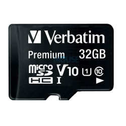 MEM VERB MICRO SDHC 32GB C/ADAPTADOR