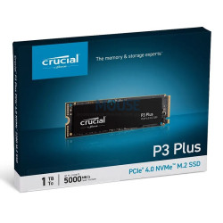 SSD CRUCIAL 1 TB P3 PLUS 3D NAND NVMe PCIe M.