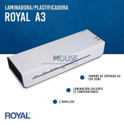 LAMINADORA ROYAL DL1235SAM A3 125 OFFICE