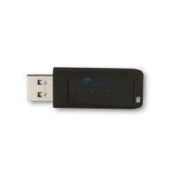 PENDRIVE VERBATIM 64GB 2.0 98698 SLIDER NEGRO