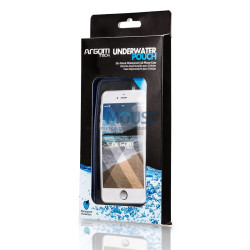 ESTUCHE IMPERMEABLE ARGOMTECH PARA CELULAR ARG-AC-0451BL 16 x 8 CM