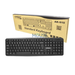 TECLADO SATE AK-910 NEGRO USB