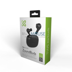 AURICULAR KLIP XTREME EARPHONE KTE-250BK ZOUNDBUDS BT/MIC/TWS/TOUCH/QI/IPX4/NEG