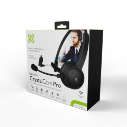 AURICULAR KLIP XTREME HEADSET KCH-905 CRYSTALCOM PRO C/BASE WIR/MIC/BT NEG