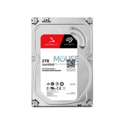 DISCO DURO SEAGATE SATA3 2TB IRONWOLF NAS 5400 64MB ST2000VN003