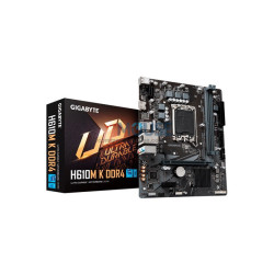 PLACA MADRE GIGABYTE 1700 H610M K DDR4 S/R/HDMI/M2/USB3.2/MATX