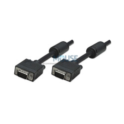 CABLE SVGA 15PIN 10M MANHATTAN 317696 BOLSA NEGRO