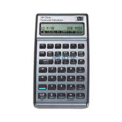 CALCULADORA FINANCIERA HP 17BII+ 2 LINEAS FORM VERTICAL PLATA