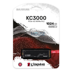 SSD KINGSTON M.2 NVME 1TB KC3000 SKC3000S/1024G 7000/6000 PCIE 4.0