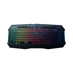 TECLADO USB GAMER FTX FTXK623 MULTIMEDIA/RGB/ESP