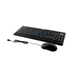 TECLADO+MOUSE KLIP XTREME USB KCK-251S DESKMATE ESP/NEG