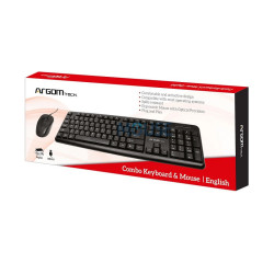 TECLADO ARGOMTECH ARG-KB-7428 KIT INGLES