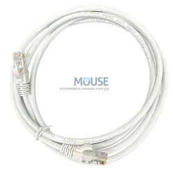 CABLE UTP CAT6A SIEMON WHITE 2M