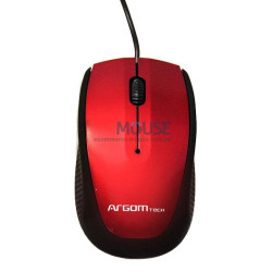 MOUSE ARGOMTECH ARG-MS-0014R ROJO