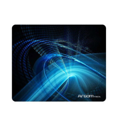 MOUSE PAD ARGOMTECH ARG-AC-1235BL 8.5X10" AZUL/NEG