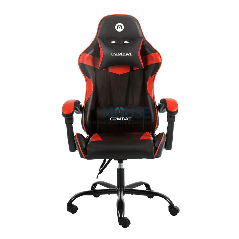 SILLA GAMER ARGOMTECH ARG-CH-9005RD COMBAT GAMING ERGO GX5 ROJO SILLA GAMER ARGOMTECH ARG-CH-9005RD COMBAT GAMING ERGO GX5 ROJO