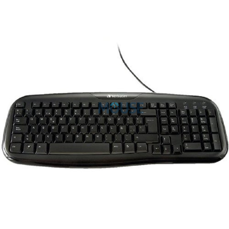 TECLADO VERBATIM 97073 BRAVO NEGRO USB TECLADO VERBATIM 97073 BRAVO NEGRO USB