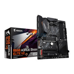 PLACA MADRE GIGABYTE AORUS ELITE V2 B550 AM4 S/R/HDMI/DP/2M2/DDR4/USB3.2/ATX/