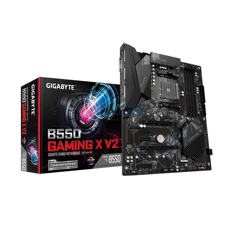 PLACA MADRE GIGABYTE AM4 B550 GAMING X V2 S/R/HDMI/DVI/2M2/DDR4/USB3.2/ATX PLACA MADRE GIGABYTE AM4 B550 GAMING X V2 S/R/HDMI/DVI/2M2/DDR4/USB3.2/ATX