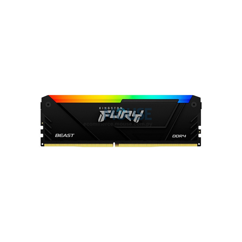 MEMORIA RAM KINGSTON DDR4 16G 3200 FURY BEAST BK KF432C16BB12A/16 RGB XMP MEMORIA RAM KINGSTON DDR4 16G 3200 FURY BEAST BK KF432C16BB12A/16 RGB XMP