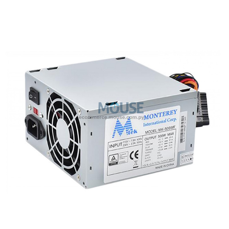 FUENTE MTEK P4 MK500WF 200W (24P) FUENTE MTEK P4 MK500WF 200W (24P)