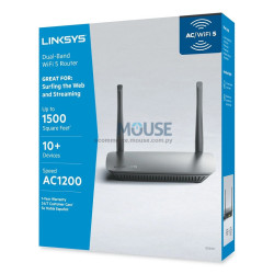 ROUTER LINKSYS AC1200 E5400 DUAL-BAND WIFI