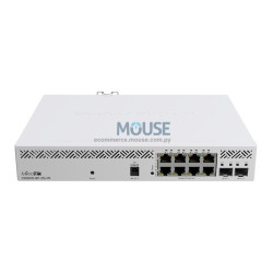 SWITCH MIKROTIK CLOUD SMART CSS610-8P-2S+IN POE